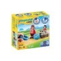Playmobil - 1.2.3 Mama Si Fetita Cu Masinuta Catel Playmobil - 2